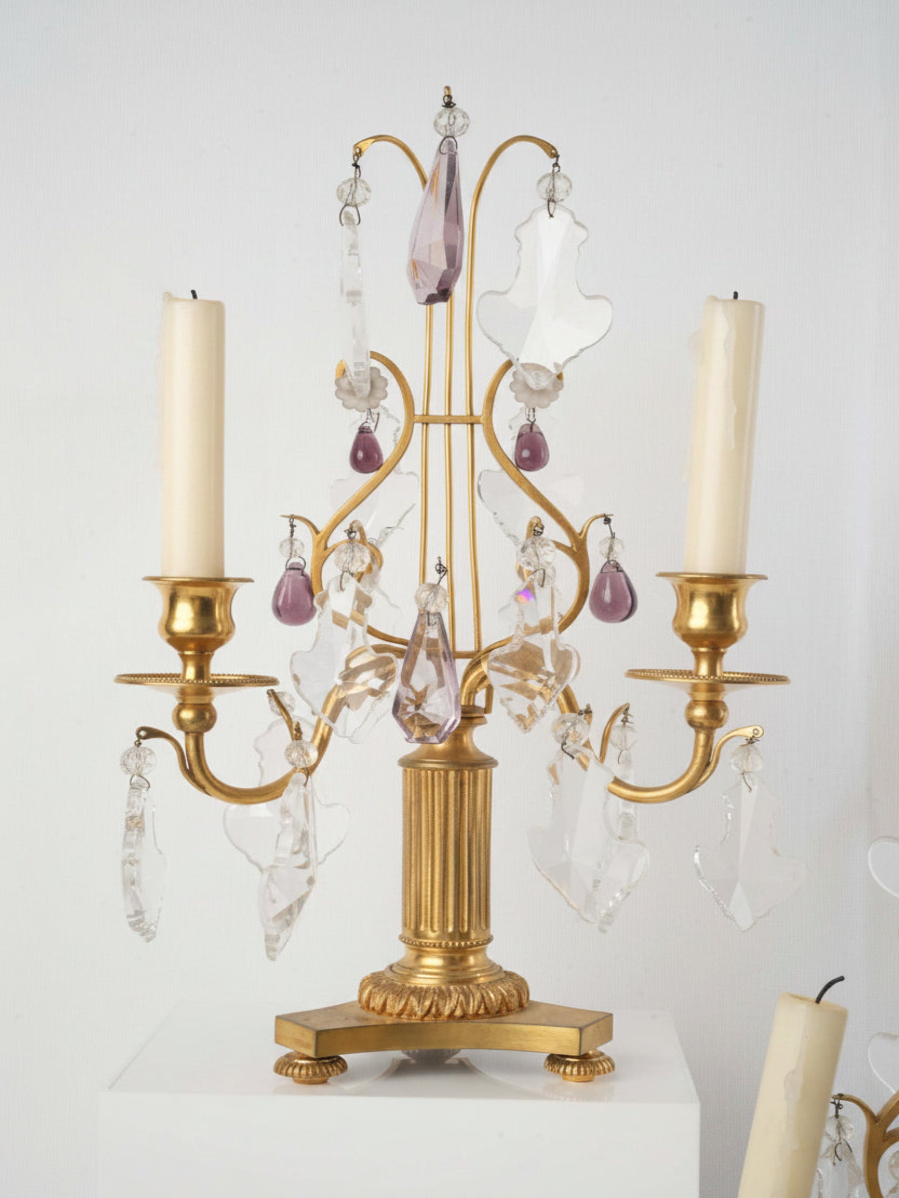 Decorative amethyst pendants chandeliers