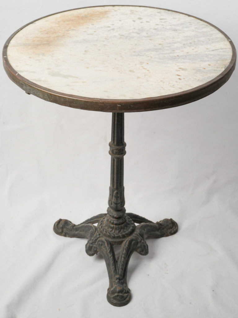Classic French café style table