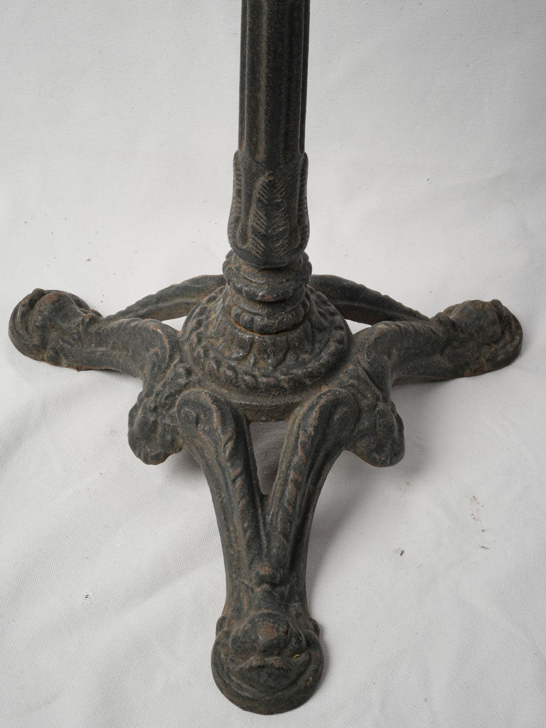 Decorative warm brass surround table