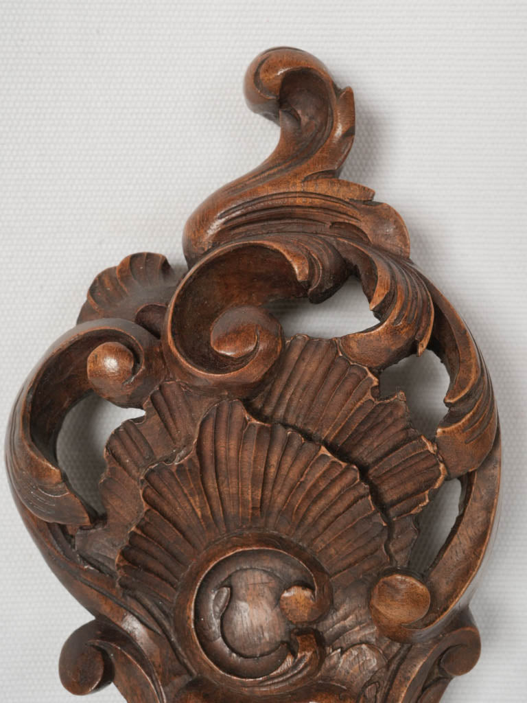 Walnut French Provencal barometer