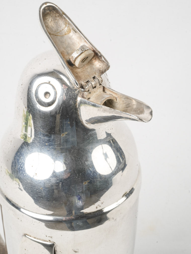 Sweet expression penguin accessory