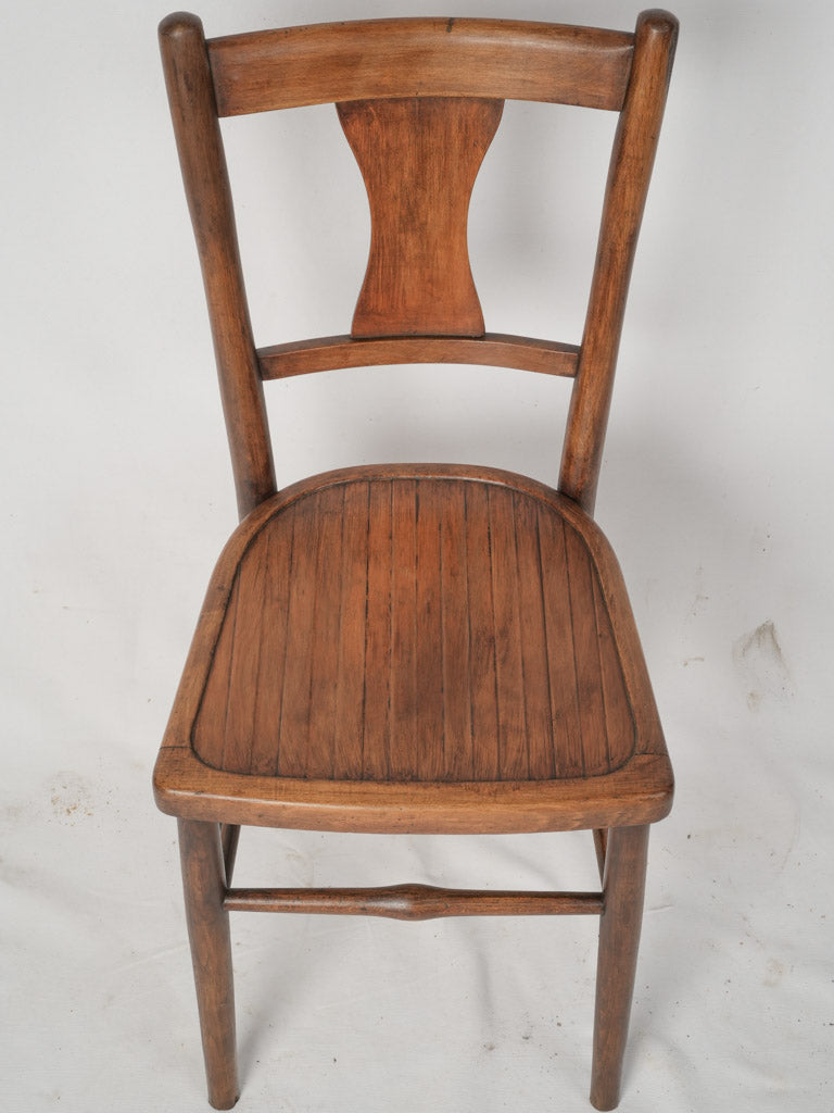 Aged French handmade dining seat