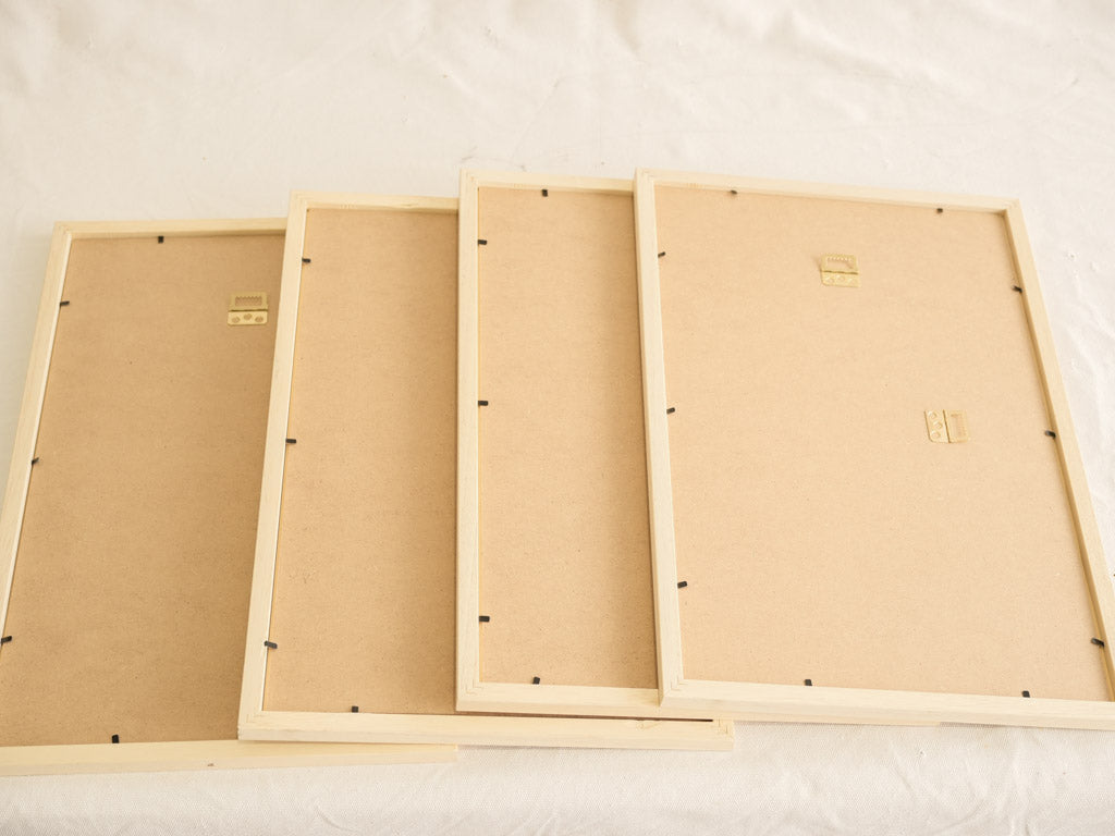 Refined antique botanical wall decor