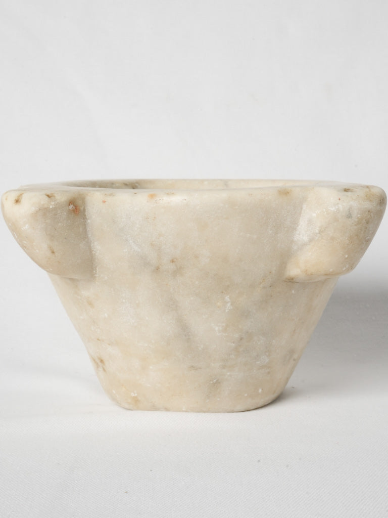 Timeless marble pistou preparation mortar