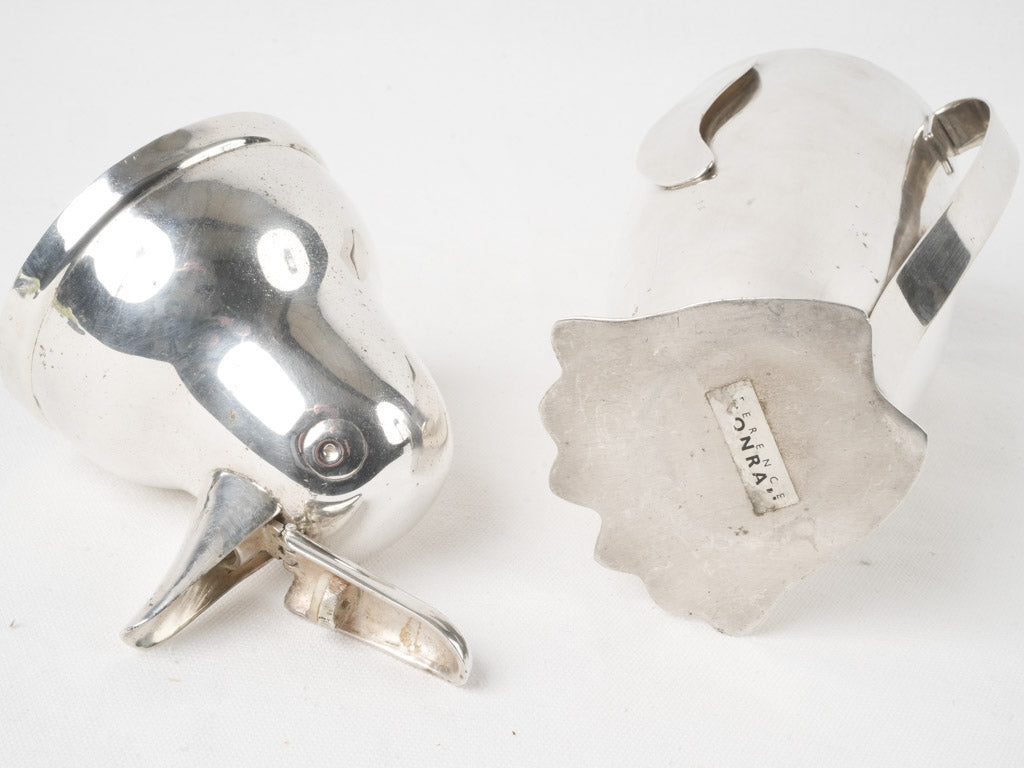 Whimsical adornment bar cart