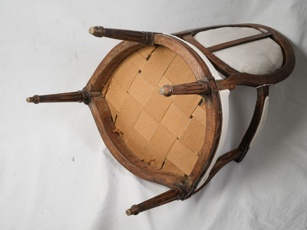 Prestigious guild-crafted fauteuil