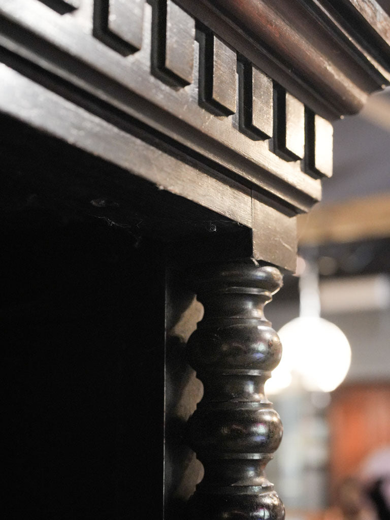 Generous display area bookcase