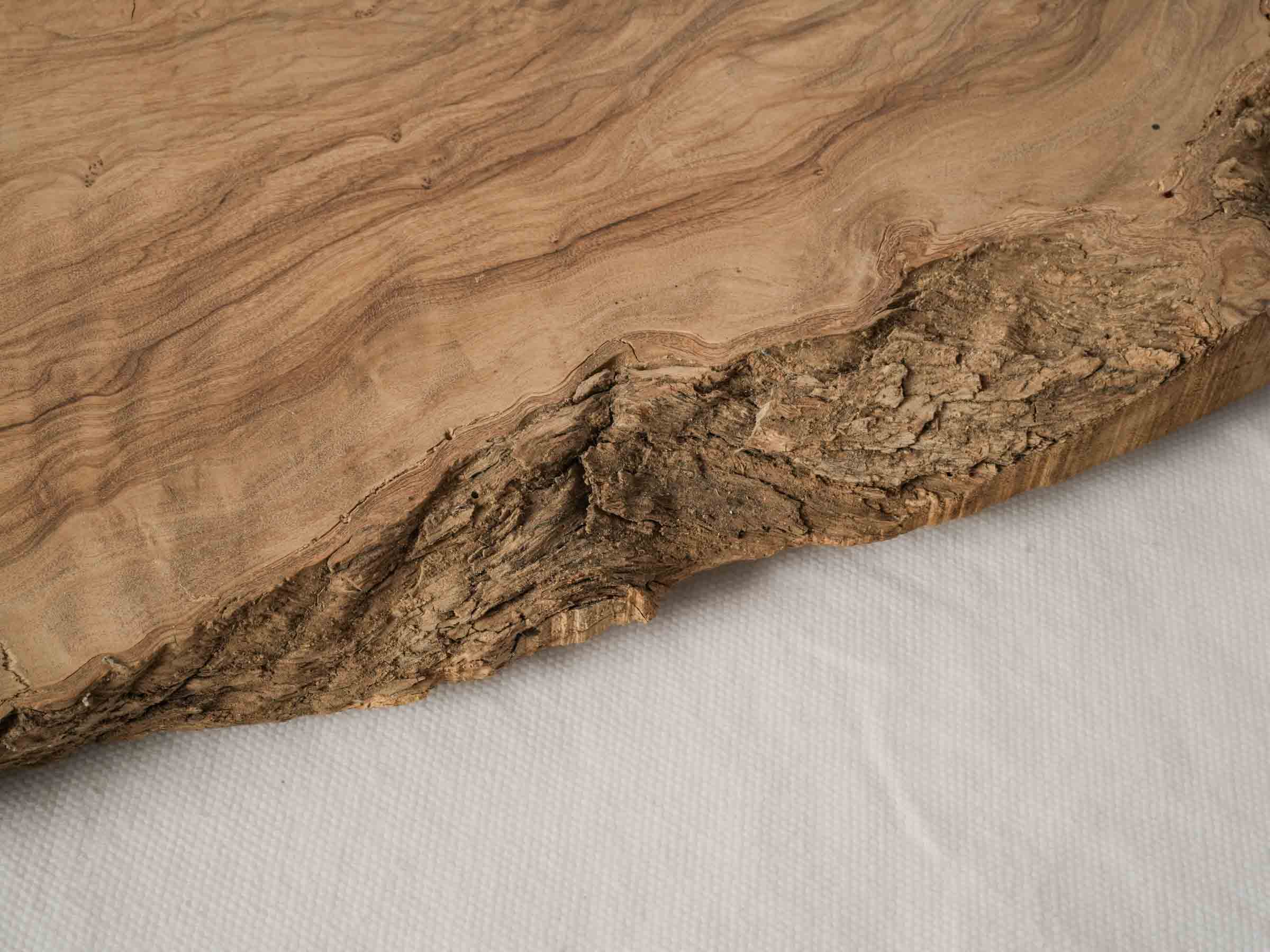 Very Large Olive Wood Slab Live Edge Serving Board 45" x 26¾"