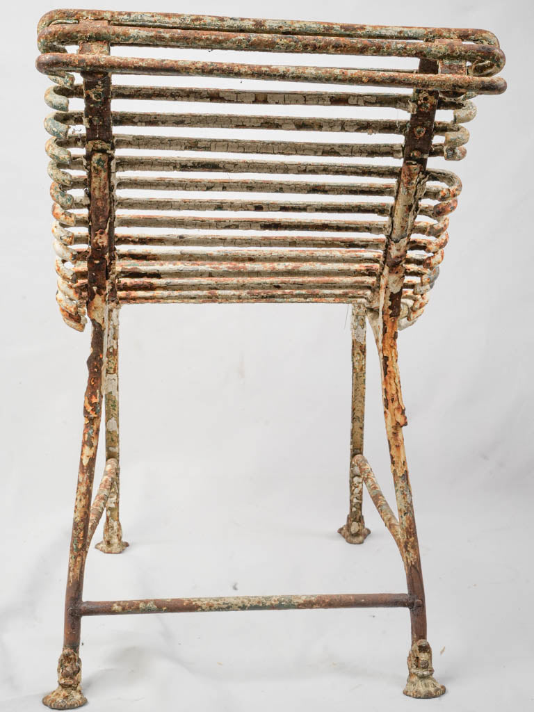 Rustic outdoor iron furniture