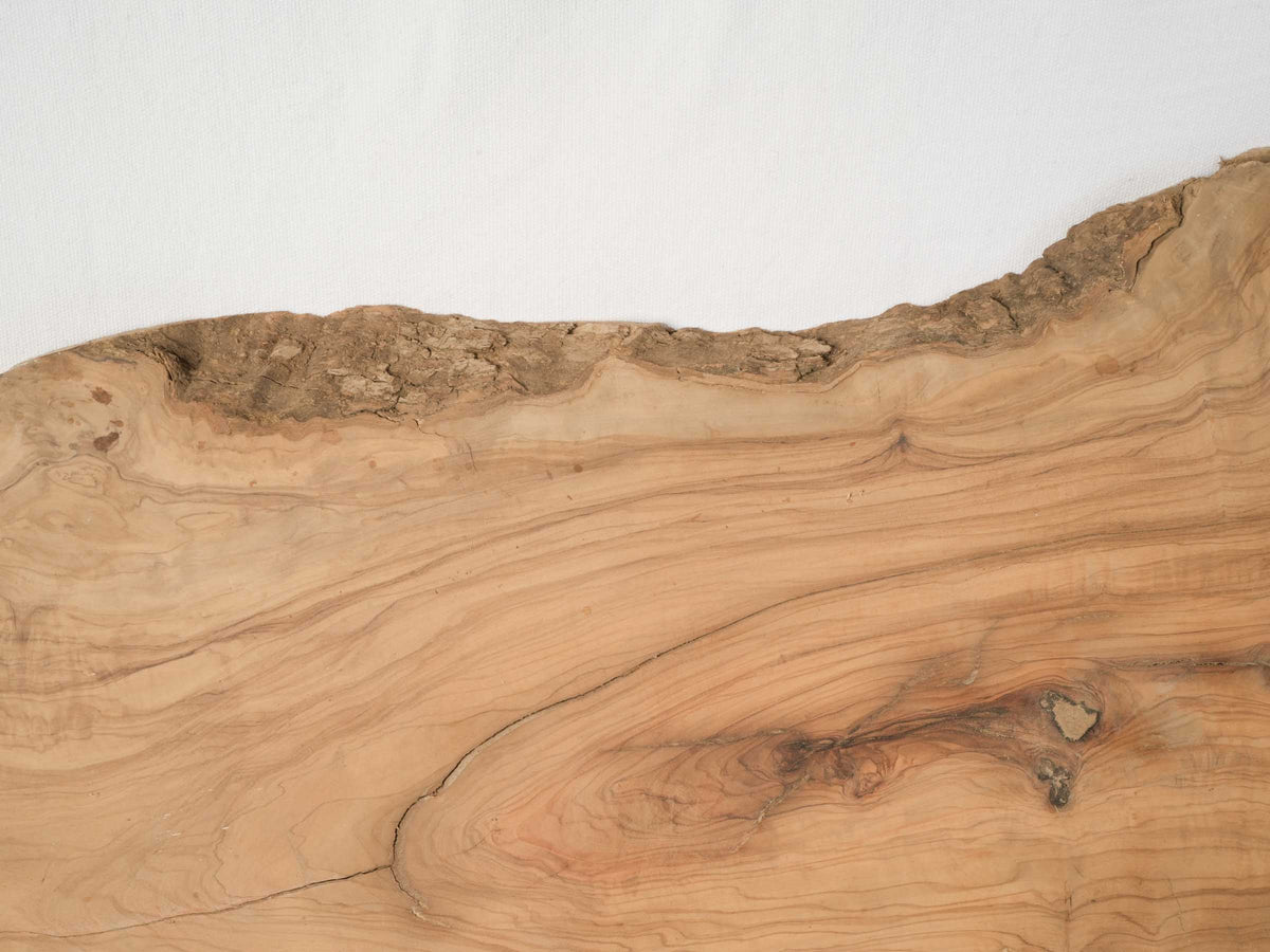 Very Large Olive Wood Slab Live Edge Serving Board 45" x 26¾"