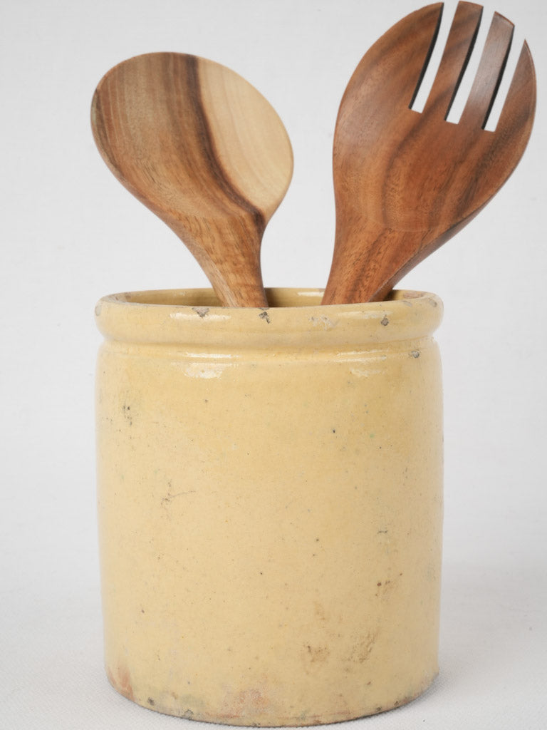Vintage Saint-Quentin ceramic preserve container