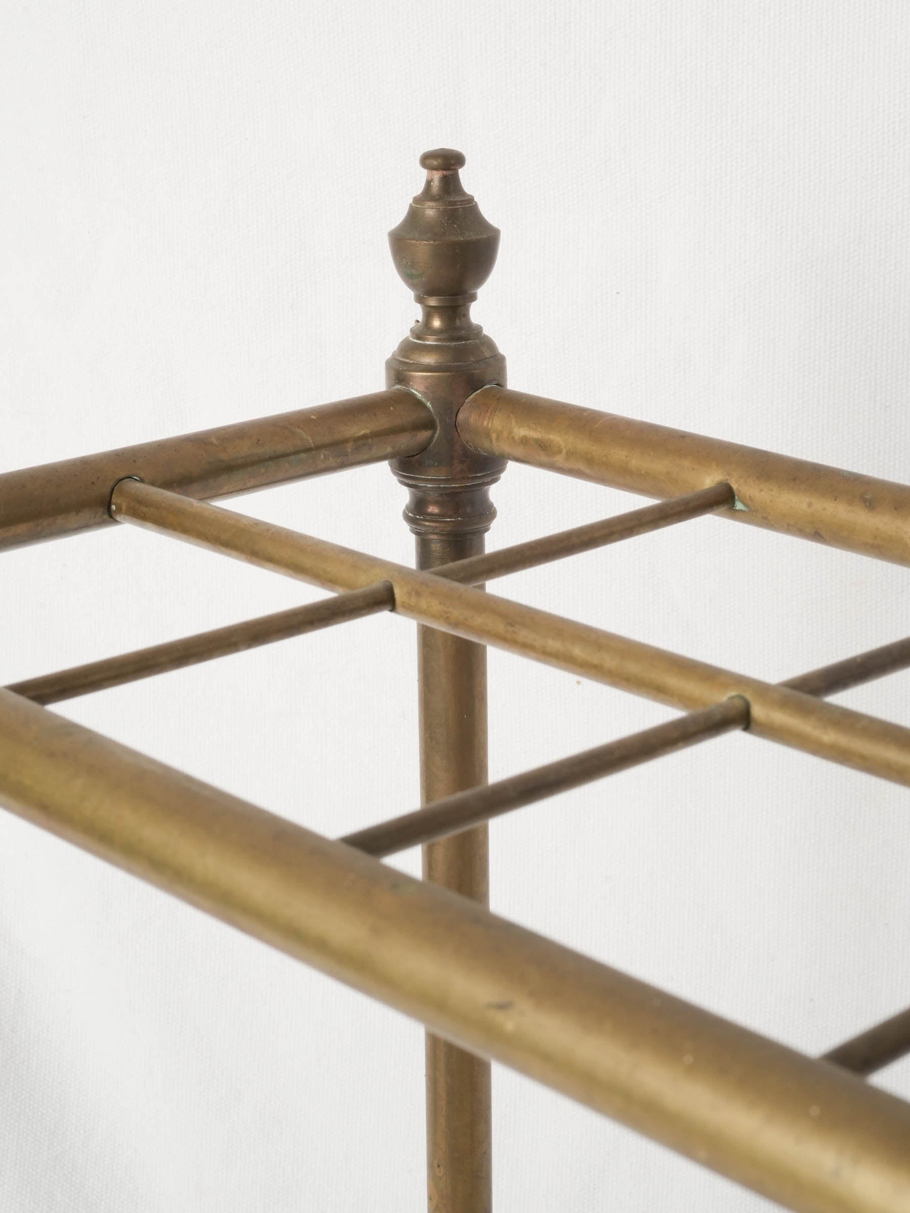 Brass Umbrella Stand with Removable Drip Tray