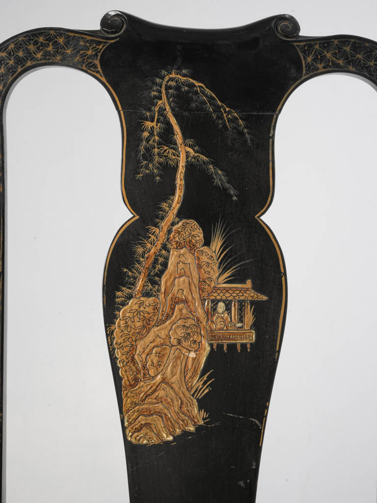 Vintage Asian-European dining set