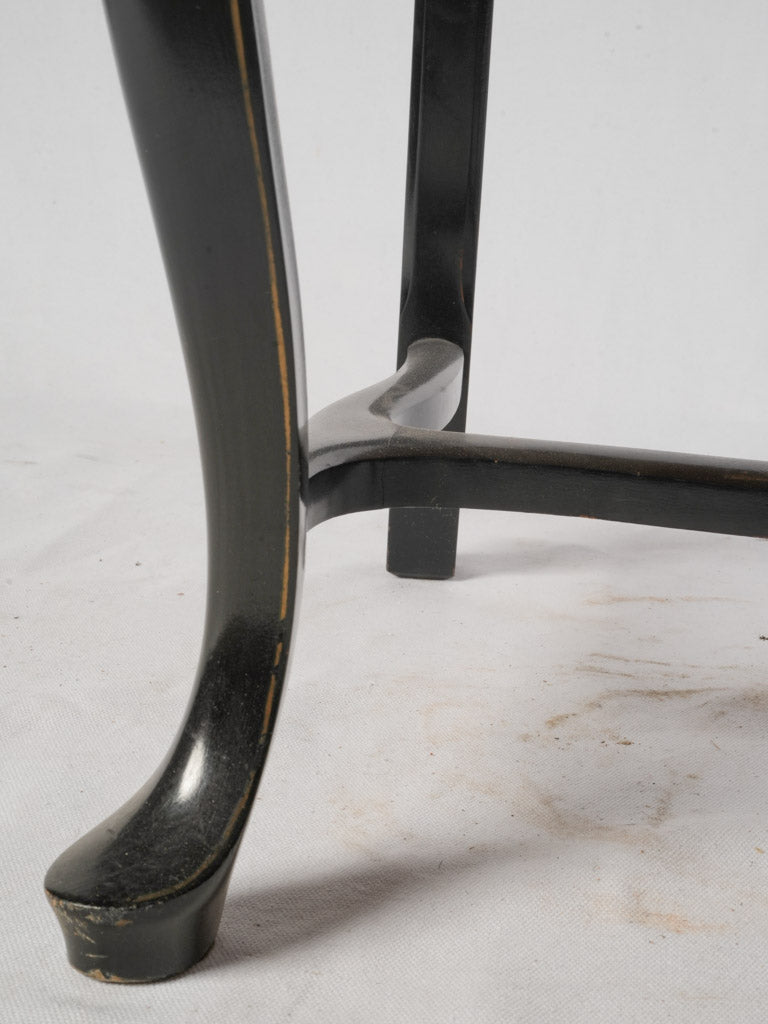 Classic floral tapestry dining chairs