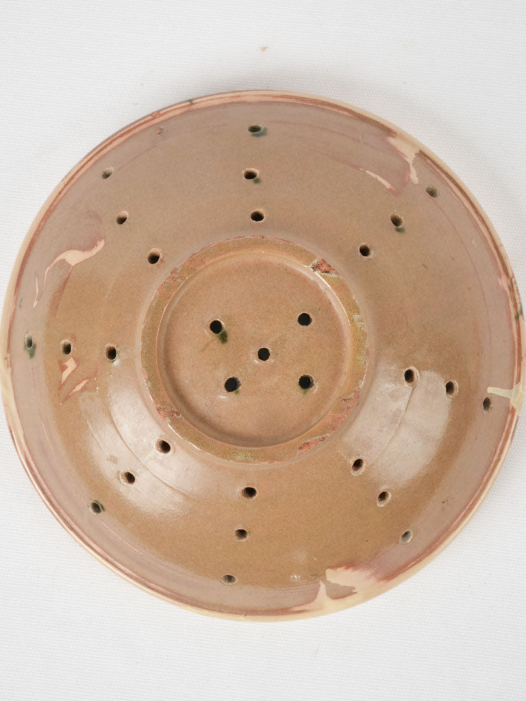 French countryside inspired ceramic colander