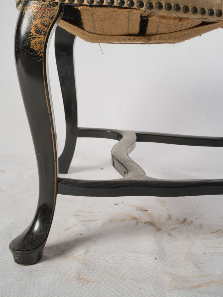 Exquisite Chinoiserie motif dining suite