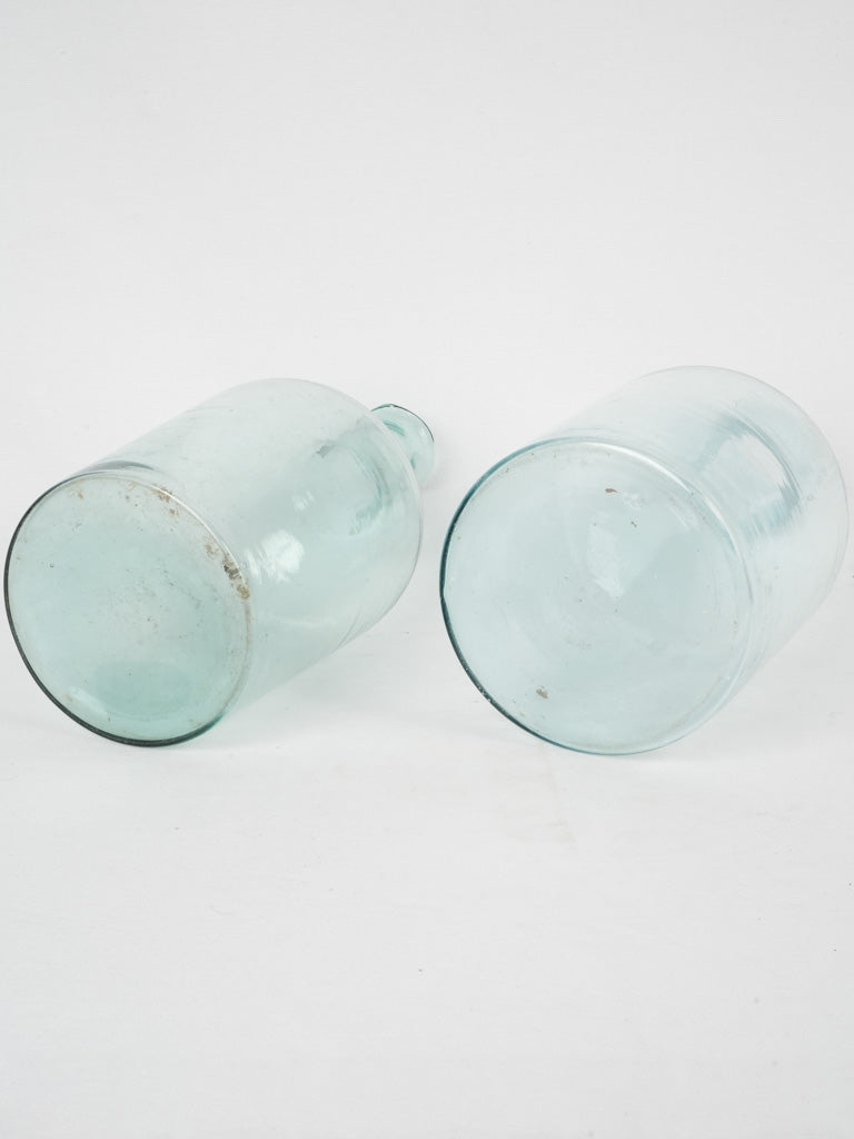 Unique artisan-crafted Alsace glass containers