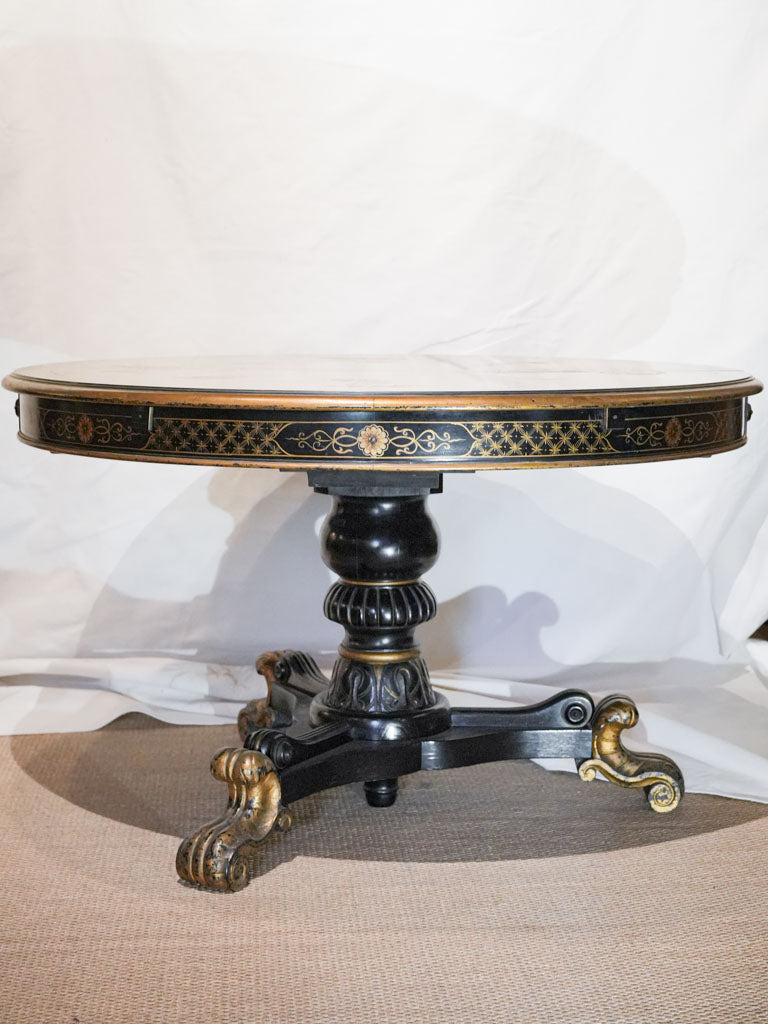 Dramatic Maison Jansen dining set