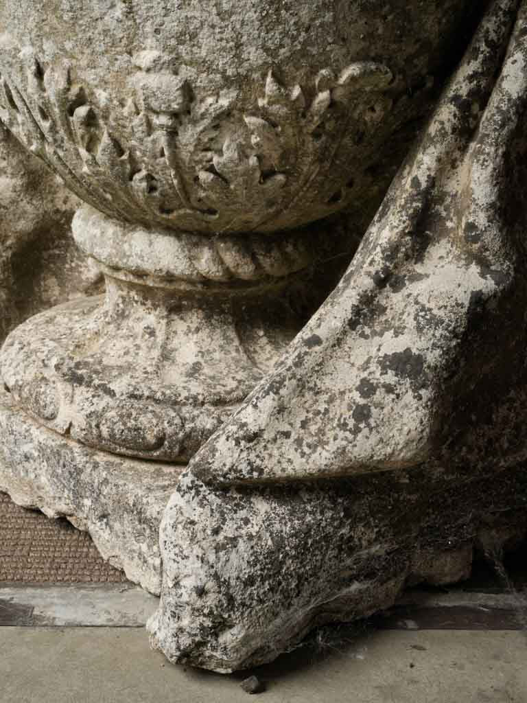 Timeless architectural patio feature