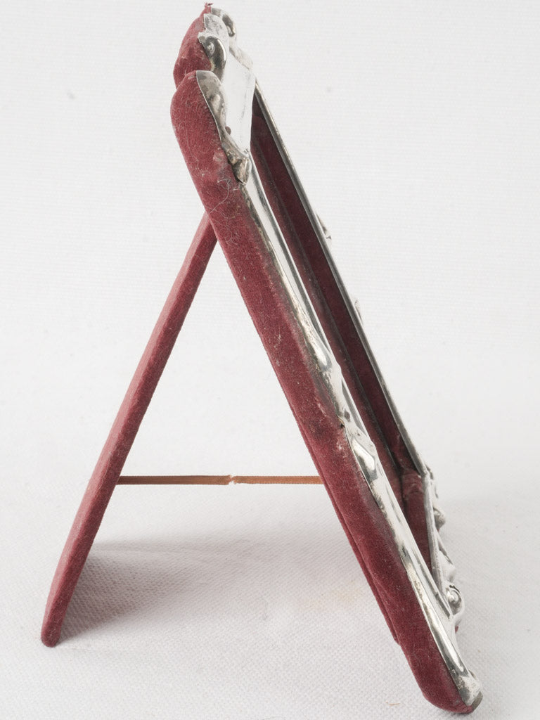 Classic antique silver frame piece