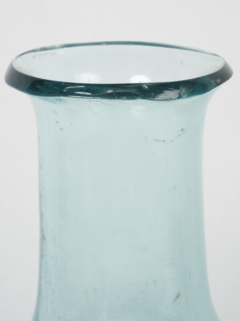 Rare Alsace antique glass spirit bottles