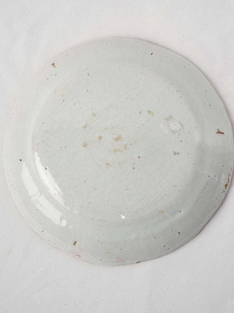 Decorative provincial style dish