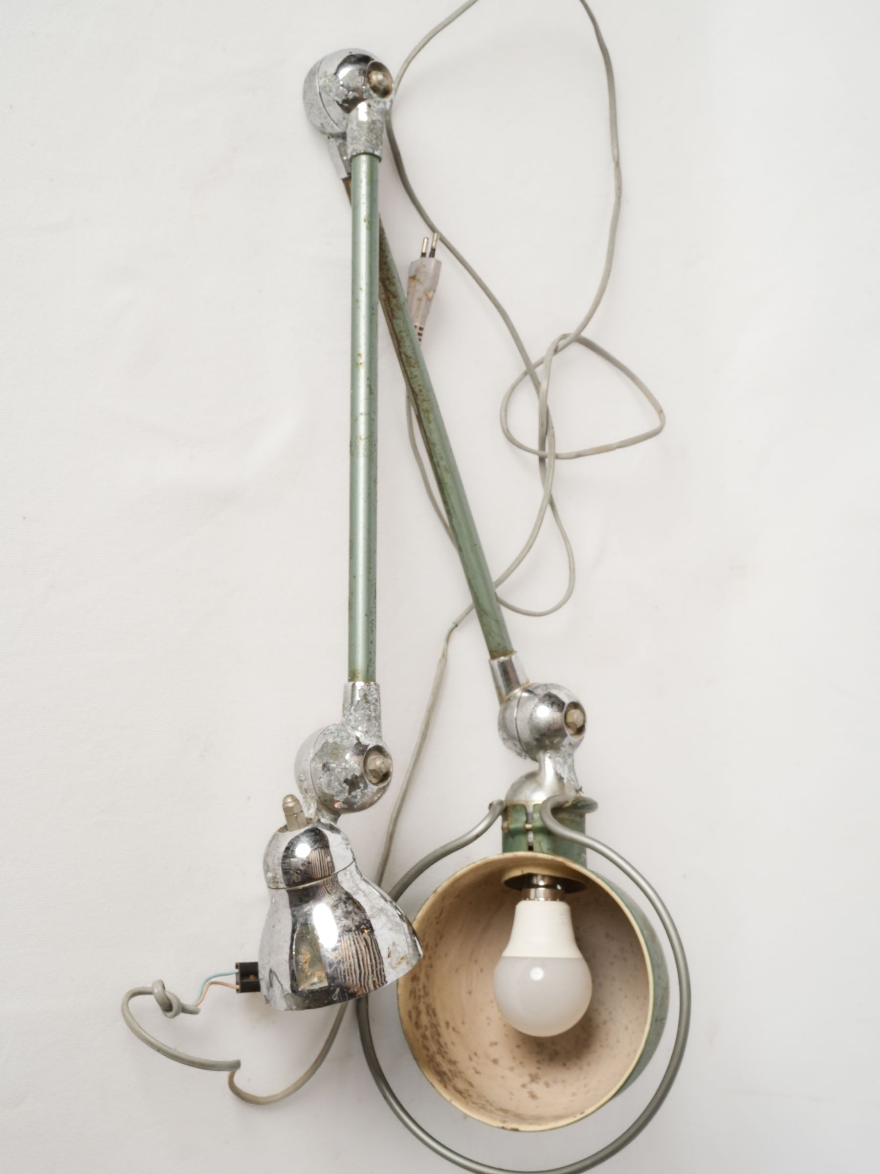 VIntage French Jieldé Articulated Industrial Lamp