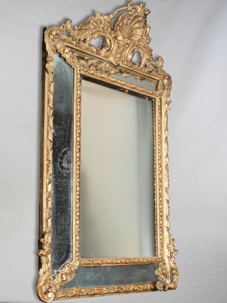 Napoléon III period architectural mirror