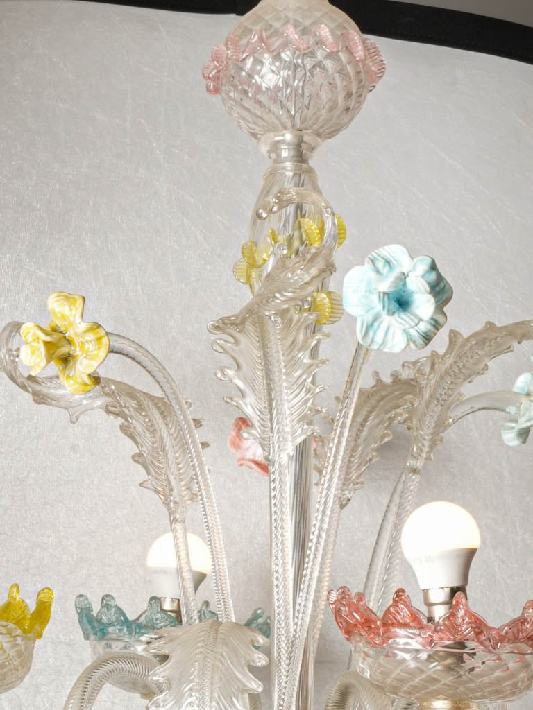 Artisan glasswork light fixture