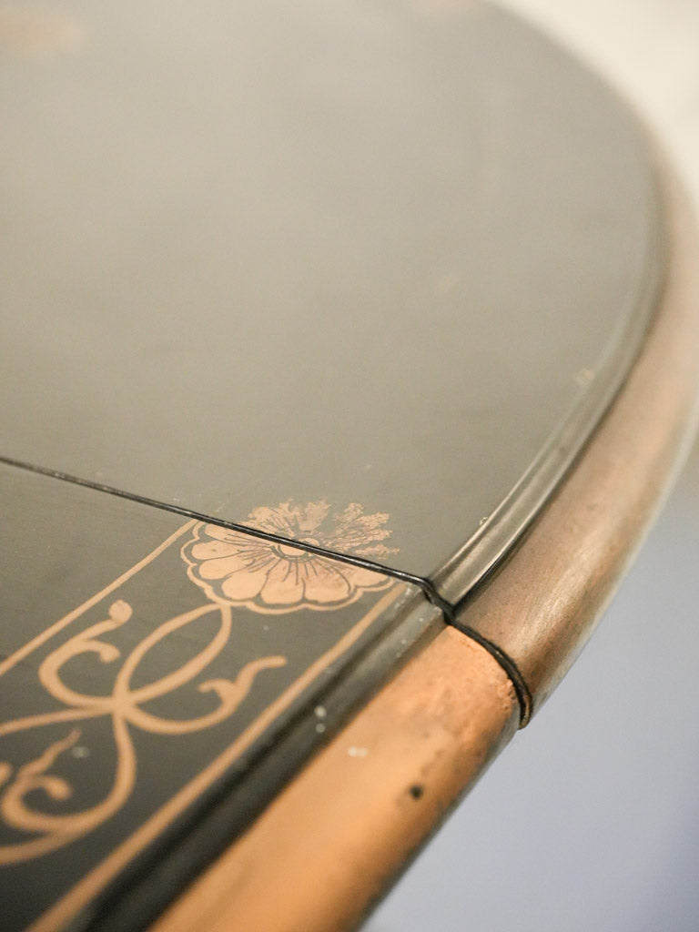 Refined vintage luxury dining suite