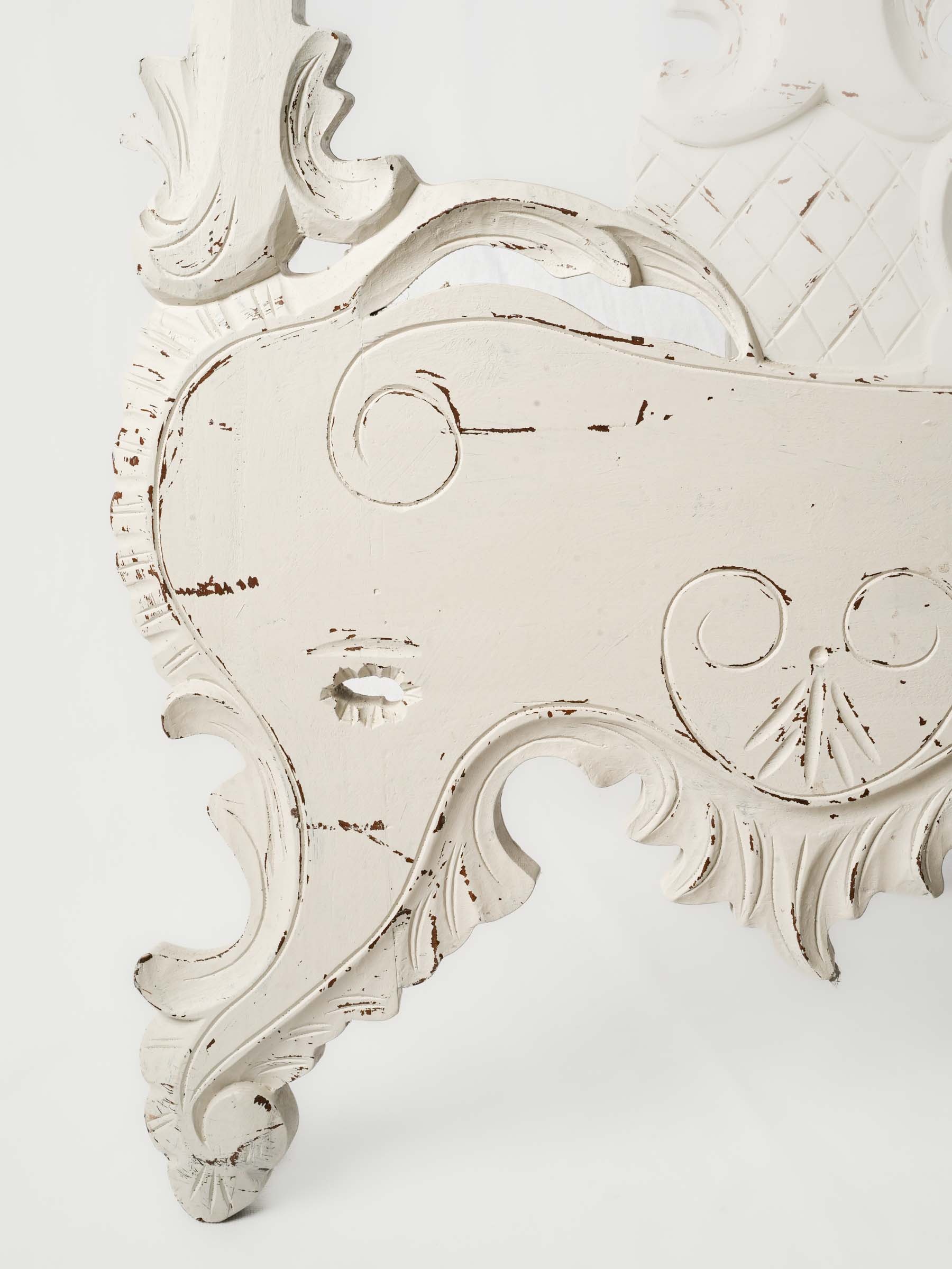 Antique-style Rococo revival easel