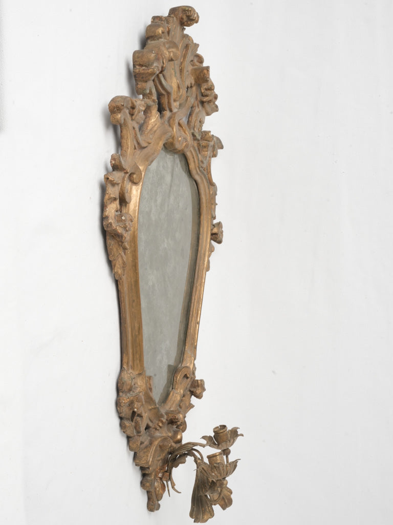 Baroque style intricate frame sconces