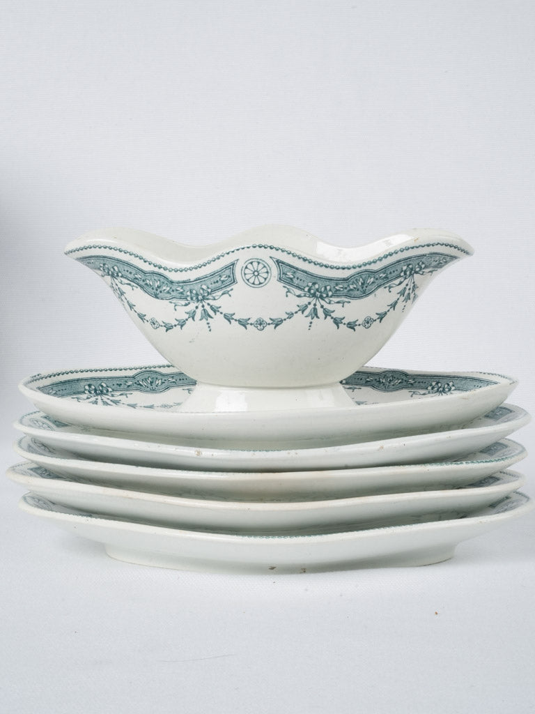 Vintage Moulin des Loups ceramic tableware