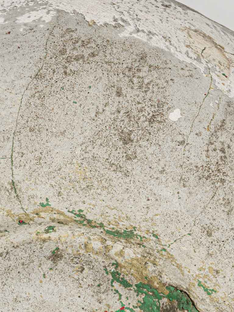 Rustic, Aged French Snail Garden Statue