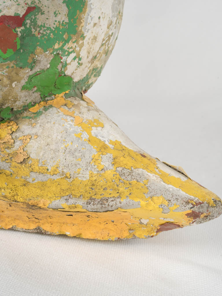 Vintage, Durable French Concrete Garden Snail