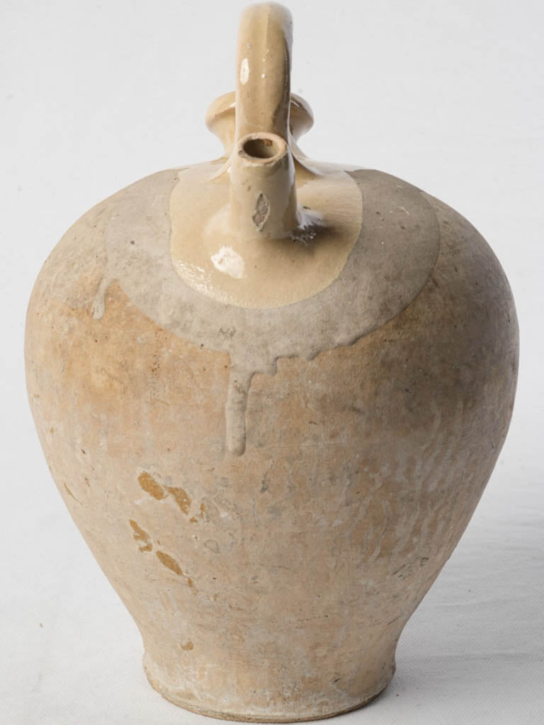 Rustic Mediterranean-style pouring vessel