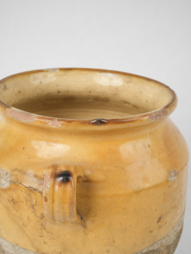 Traditional French kitchenware, confit pot