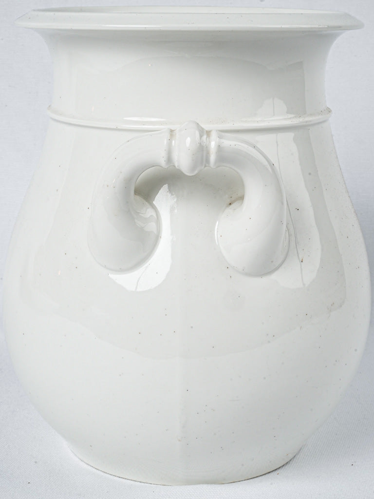 Fine, collectible French earthenware vase