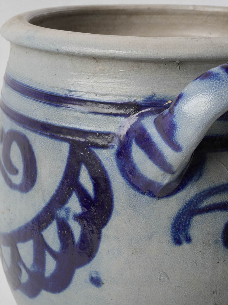 Traditional German-style ceramic jar