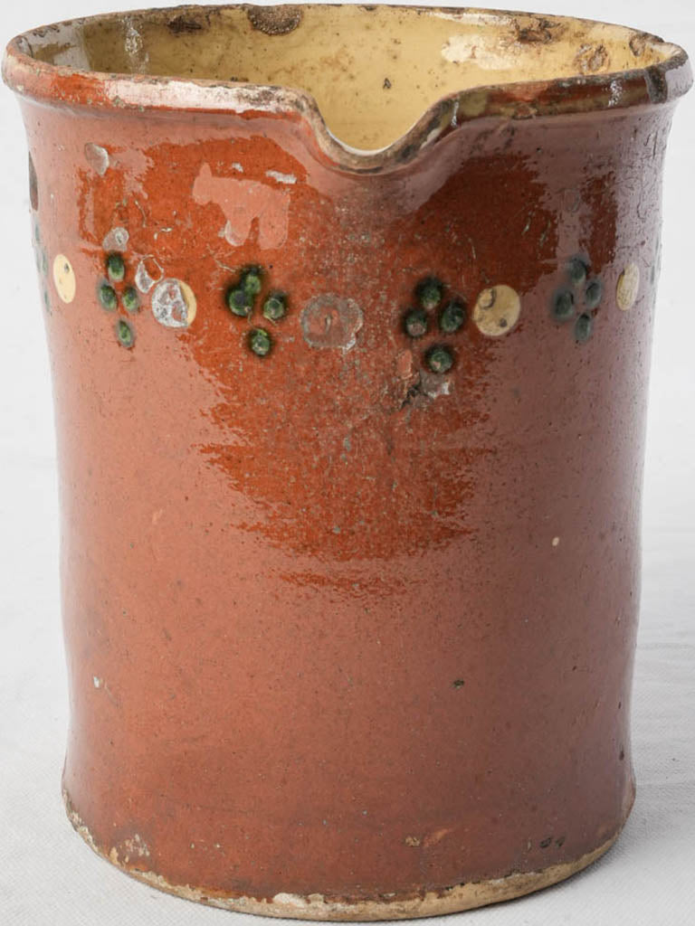 Historical French ceramic jug