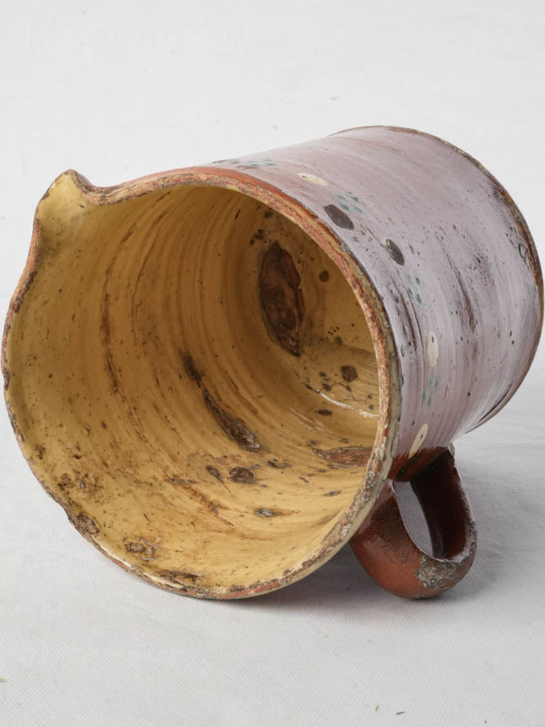 Charming handcrafted ceramic jug