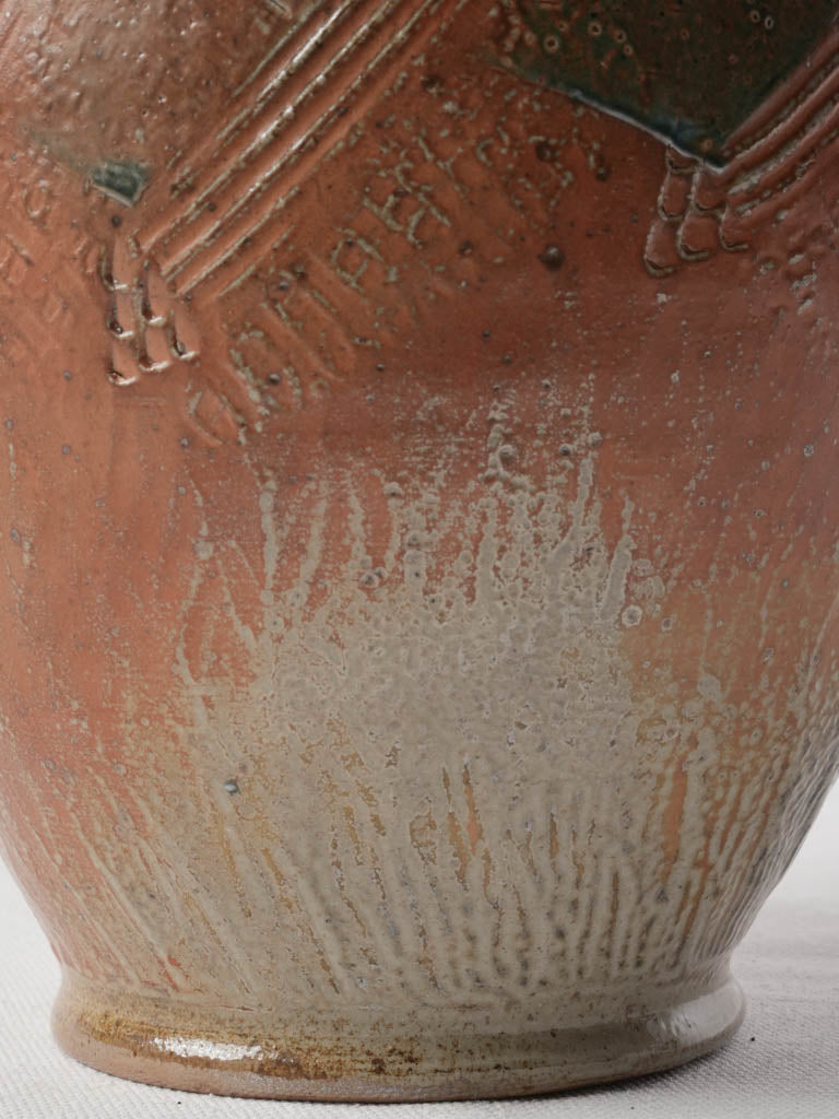 Tactile handcrafted ceramic art piece