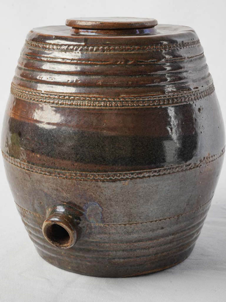 Rare 20th-century vinegar jar Cliousclat