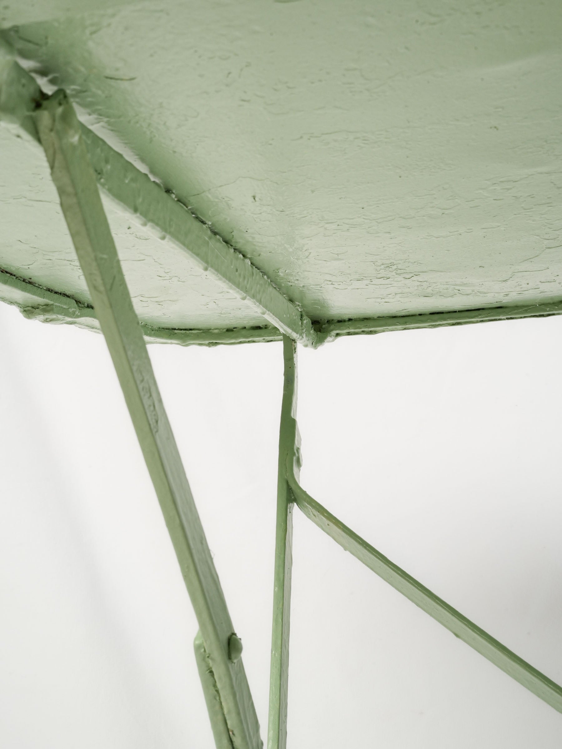 Rectangular Folding Bistro Garden Table - Sage Green - 36½" x 63"
