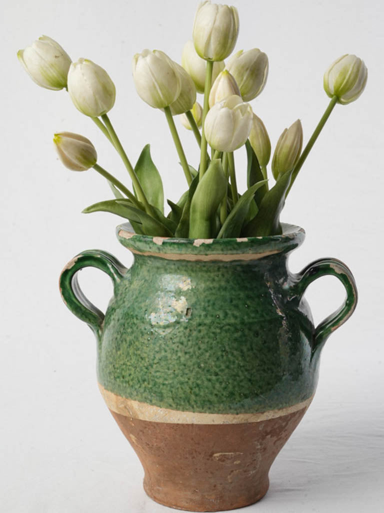 Antique Provençal Terracotta Confit Pot