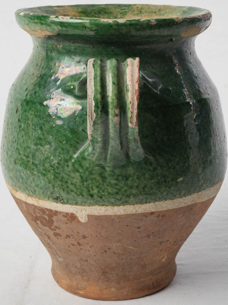 Handcrafted 19th-Century Pottery Piece