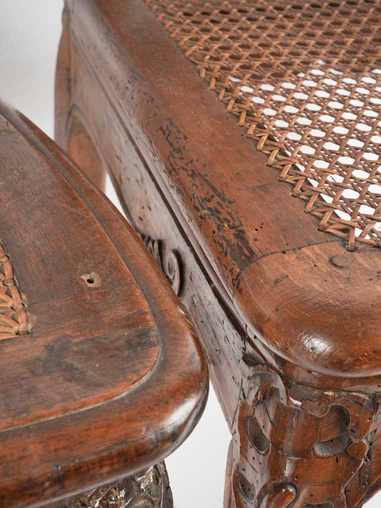 Charming 18th Century Louis XV chairs