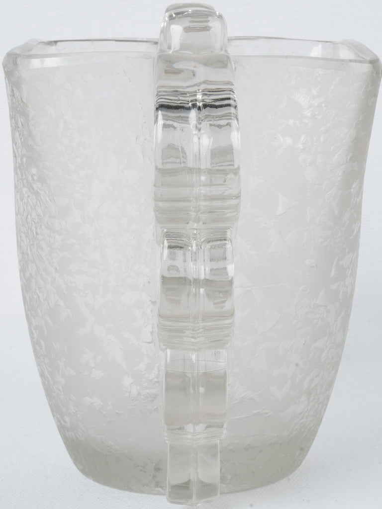 Unique Art Nouveau glass statement piece