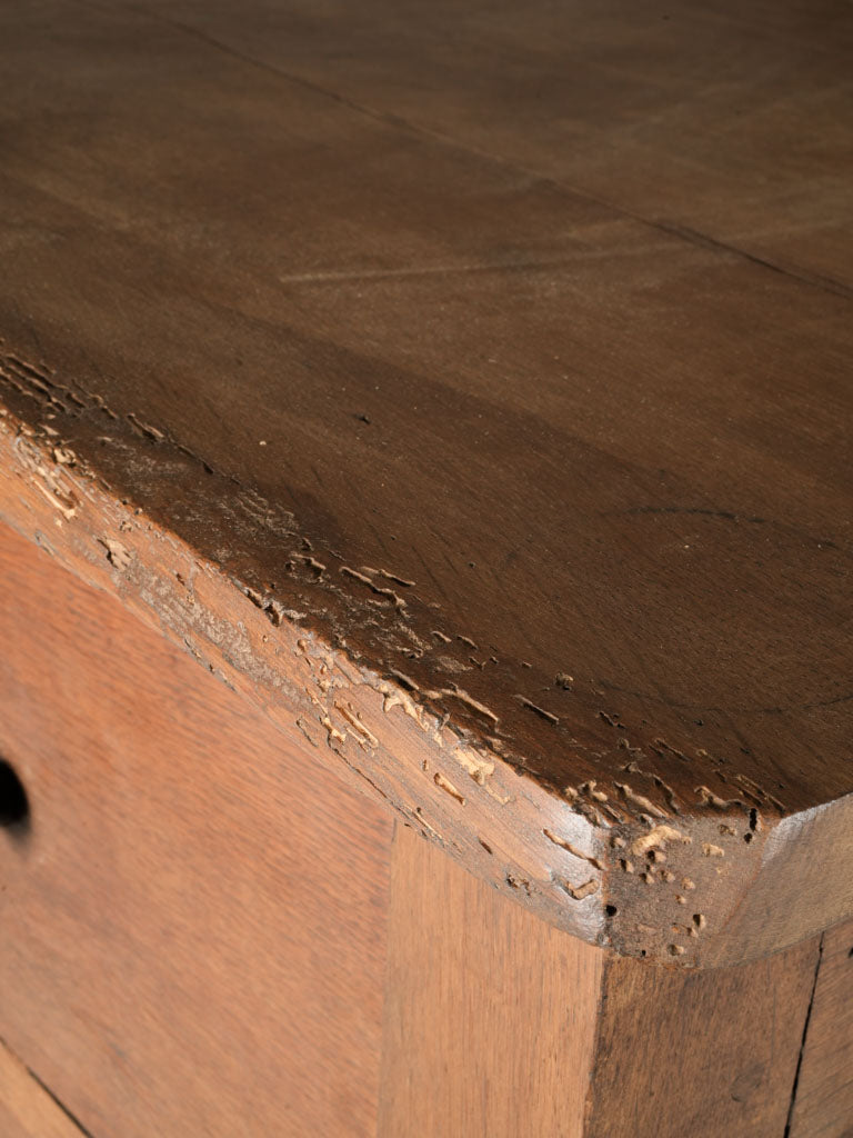 Large Late 19th-Century Oak Meuble de Métier / Bank of Drawers