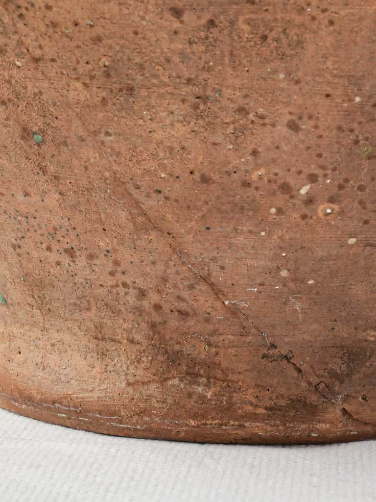 Authentic Antique Terracotta Confit Jar